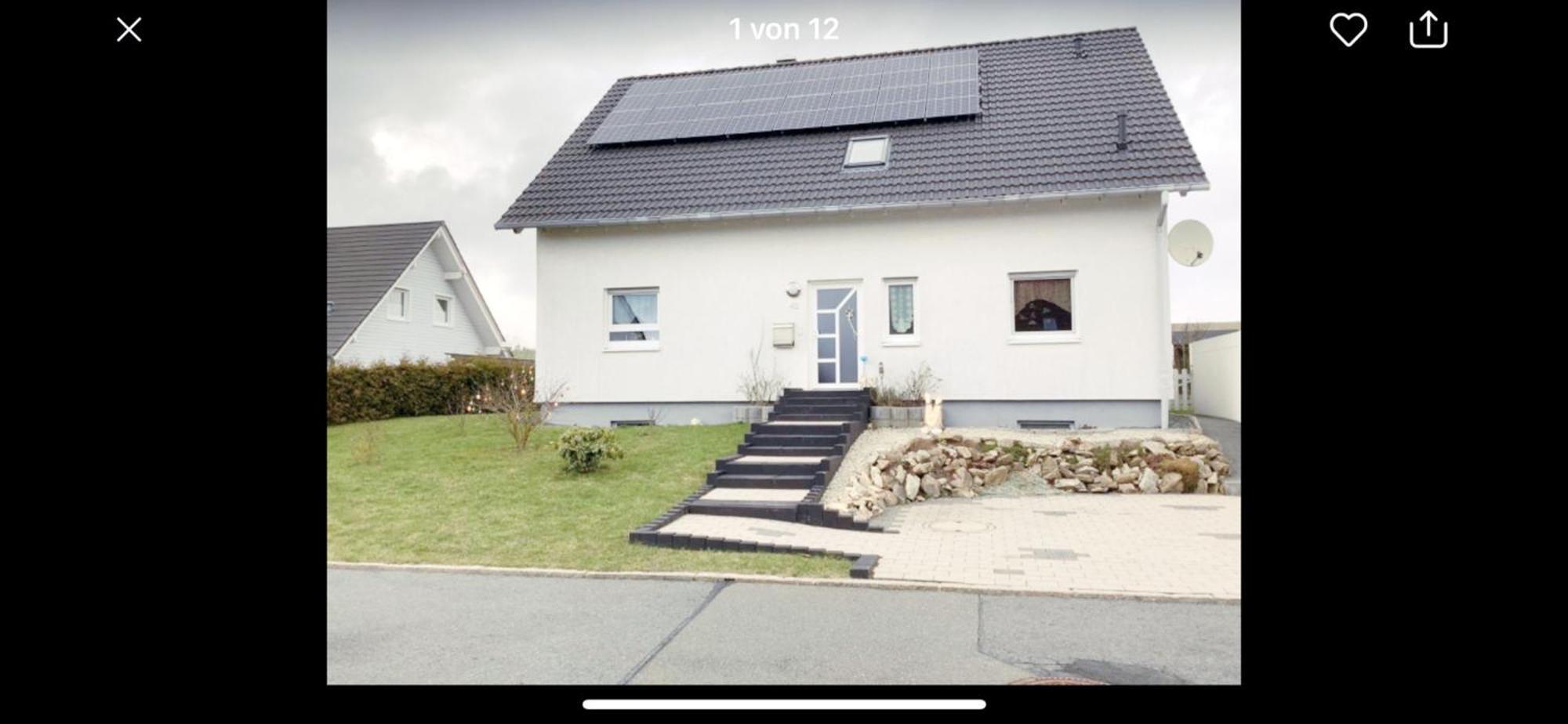 Ferienwohnung Tor Zur Natur Münchberg Exterior foto